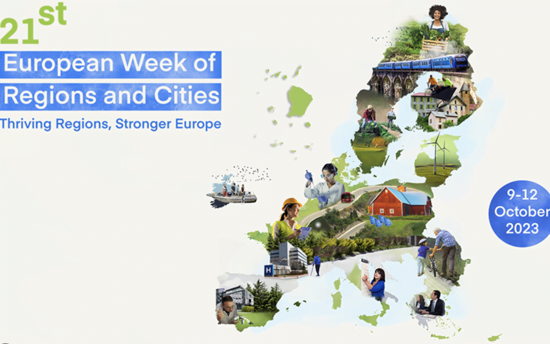 Evropski teden regij in mest 2023, 09. – 12. oktober, Bruselj – sodeluje tudi SIS EGIZ in SRIP Zdravje – medicina
