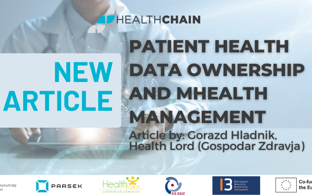 Patient health data ownership and mHealth management