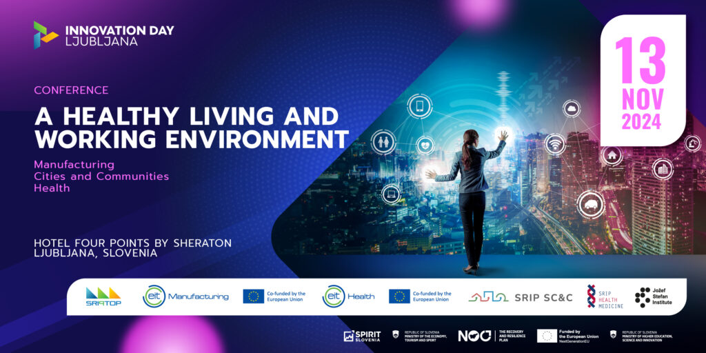 Innovation Day in Ljubljana 2024, November 13th 2024, Ljubljana