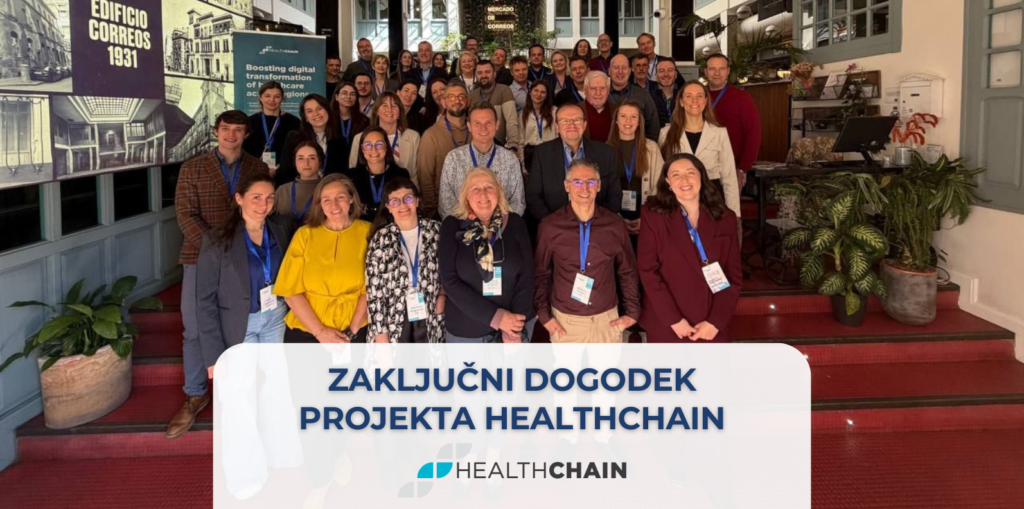 SIS EGIZ na zaključnem dogodku projekta HealthChain v Murcii