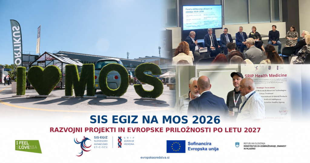 SIS EGIZ na MOS 2026: razvojni projekti članov in evropske priložnosti po letu 2027