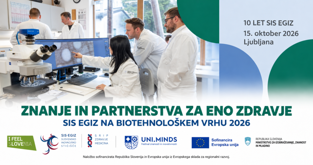 Deset let povezovanja znanja: SIS EGIZ na Biotehnološkem vrhu 2026